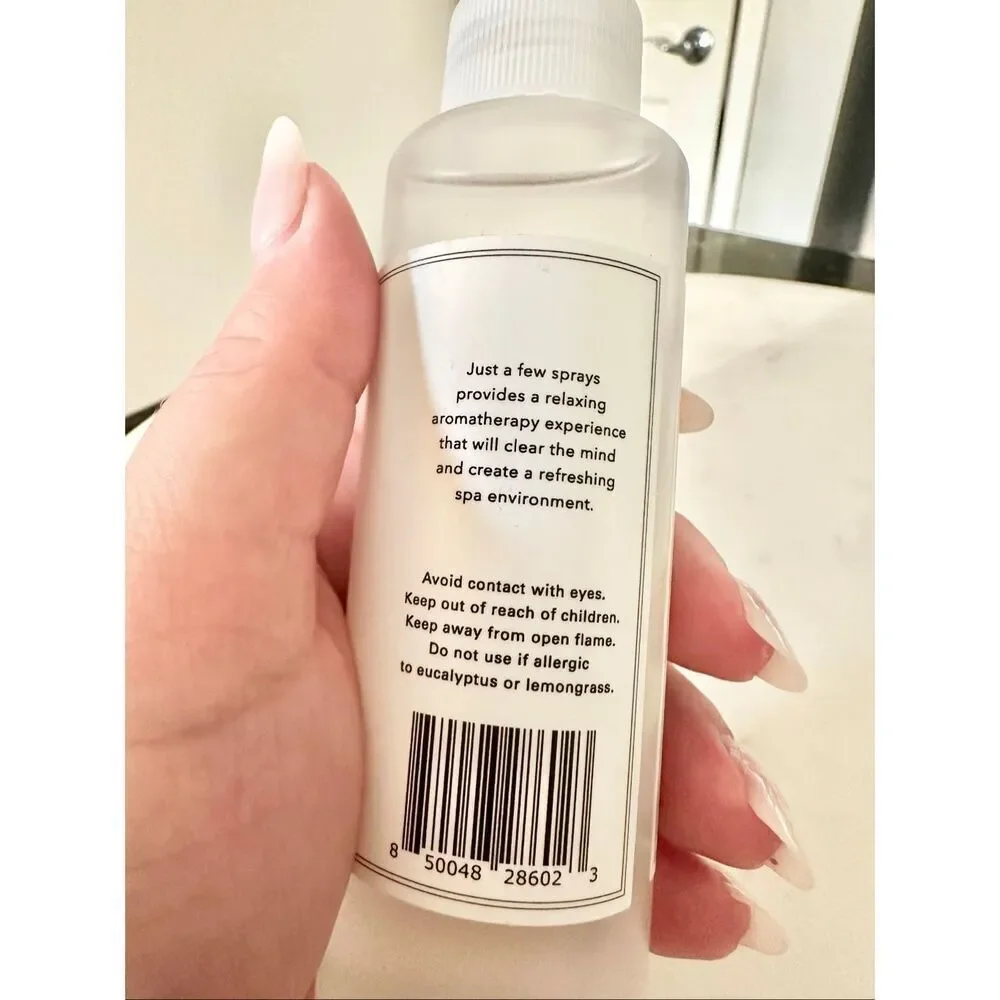 ShowerSpa mist lemongrass and eucalyptus - 4 oz